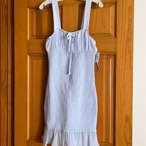 Collective Light Blue Sun Dress. NWT